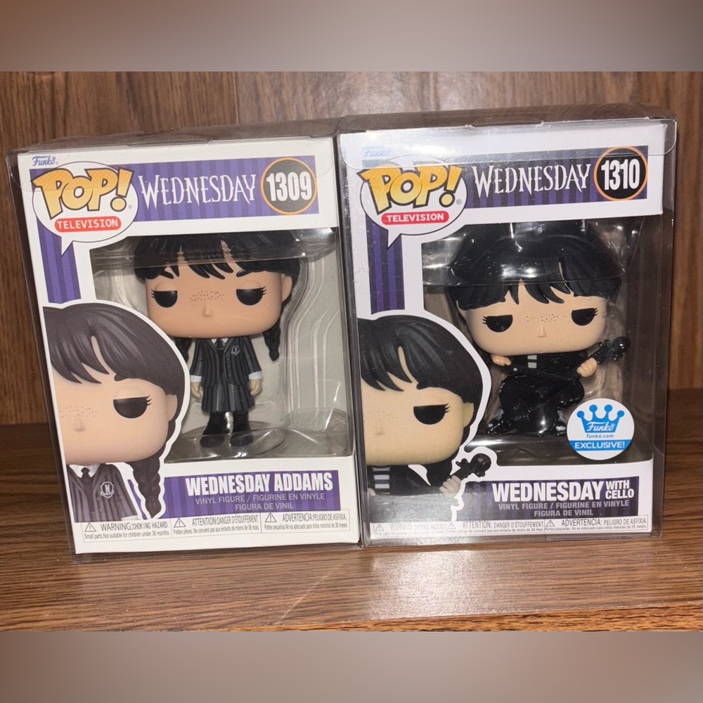 Wednesday Funko Pops